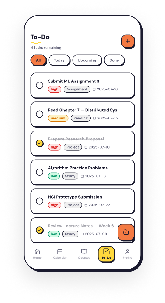 To-Do — final screen