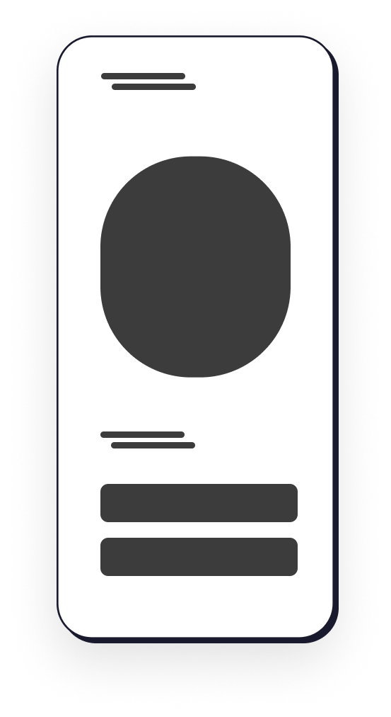 Welcome wireframe